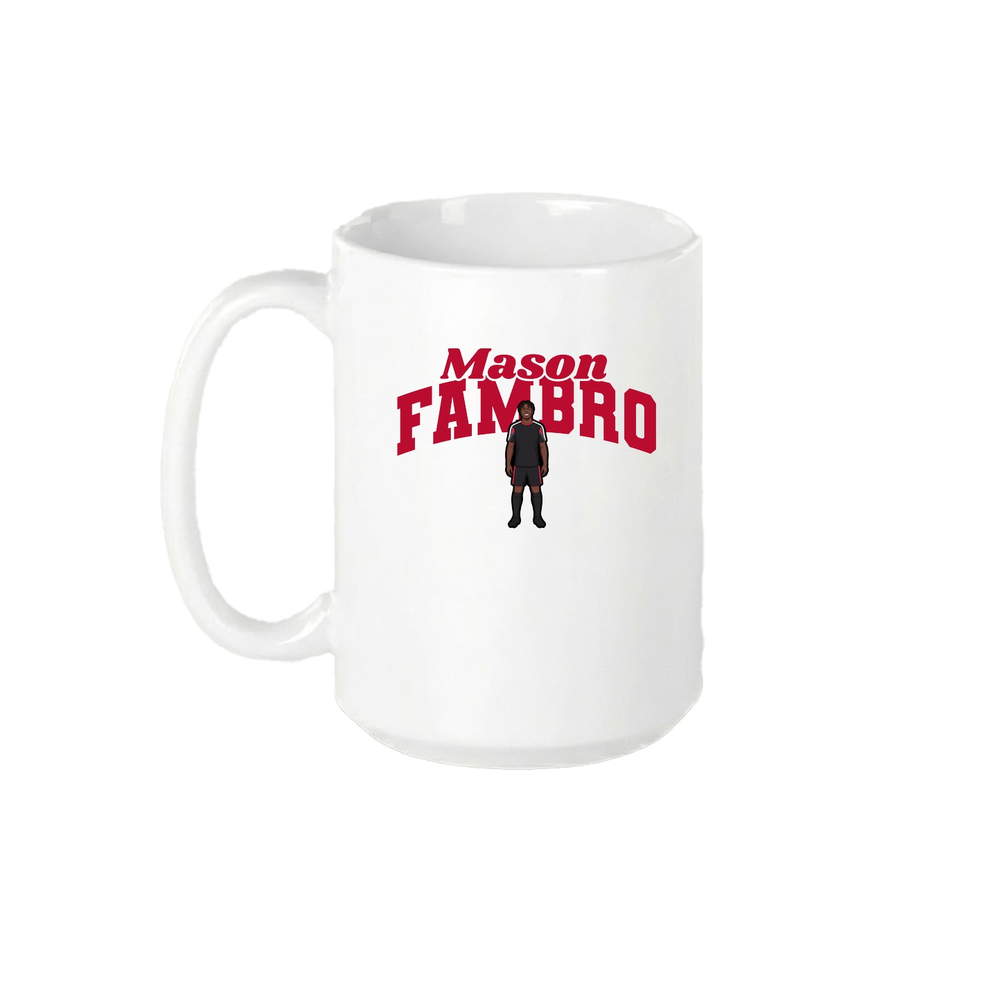 15oz Coffee Mug — Signature Arch in White