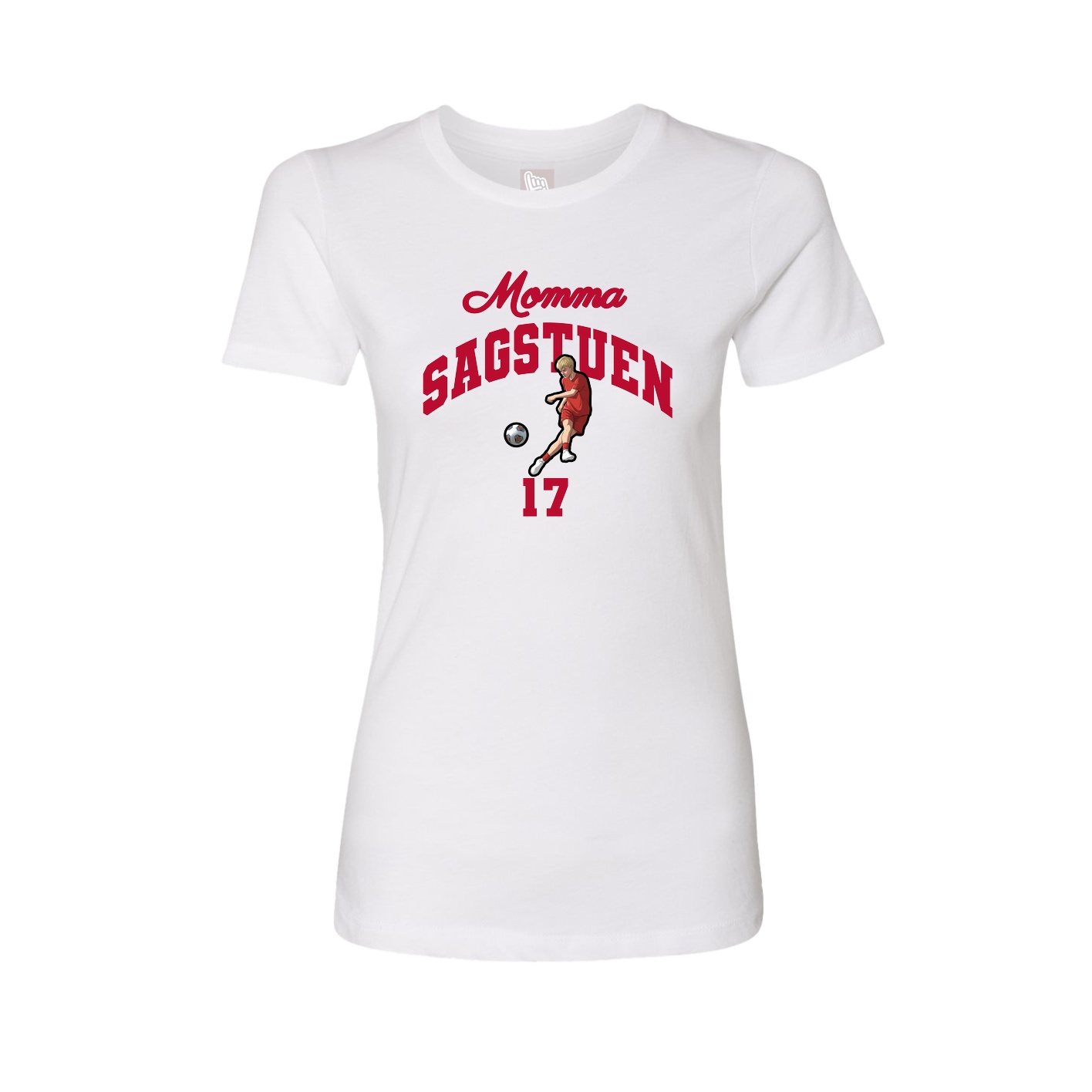 Womens Tee — Mothers Day Arch in White