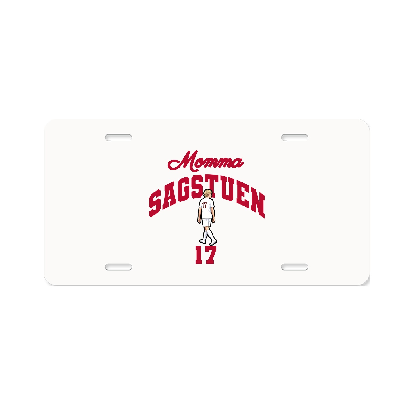 License Plate — Mothers Day Arch in Classic