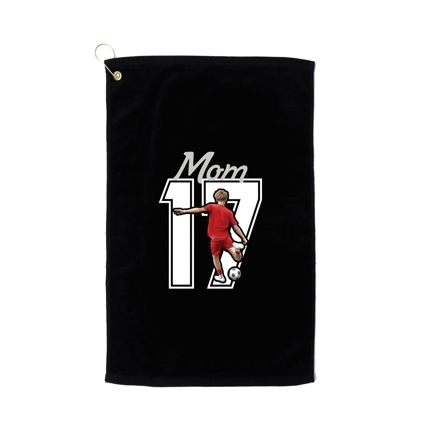 Golf Towel — Mothers Day Shirsey in Black