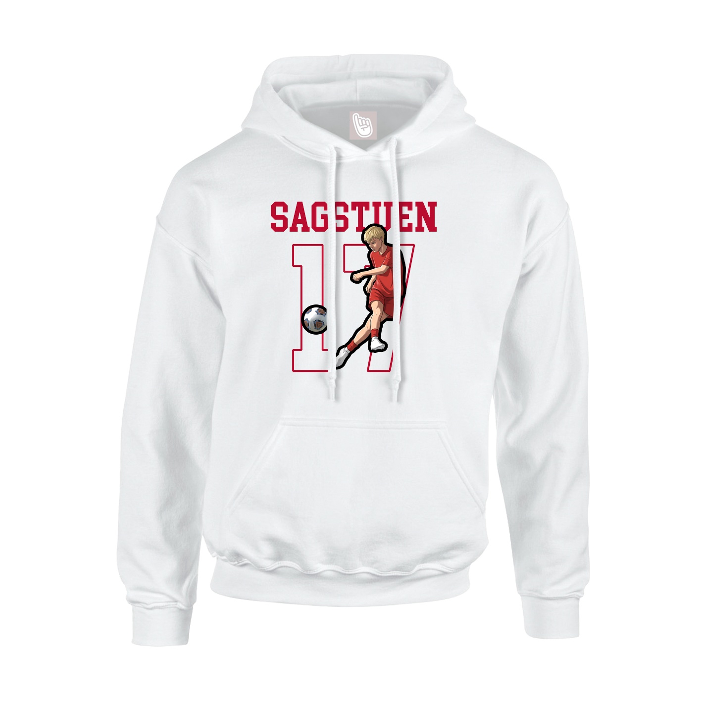 Youth Hoodie — Shirsey in White