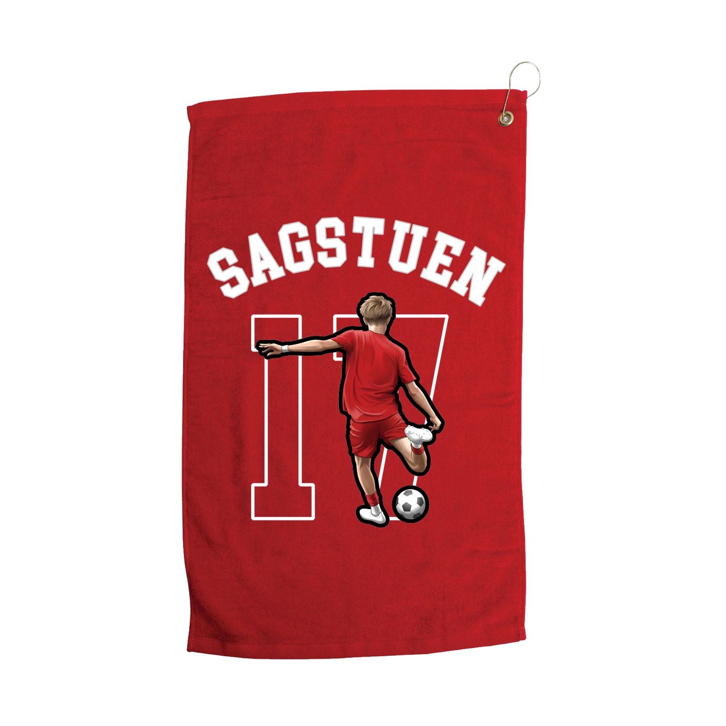 Golf Towel — Shirsey Arch in Red