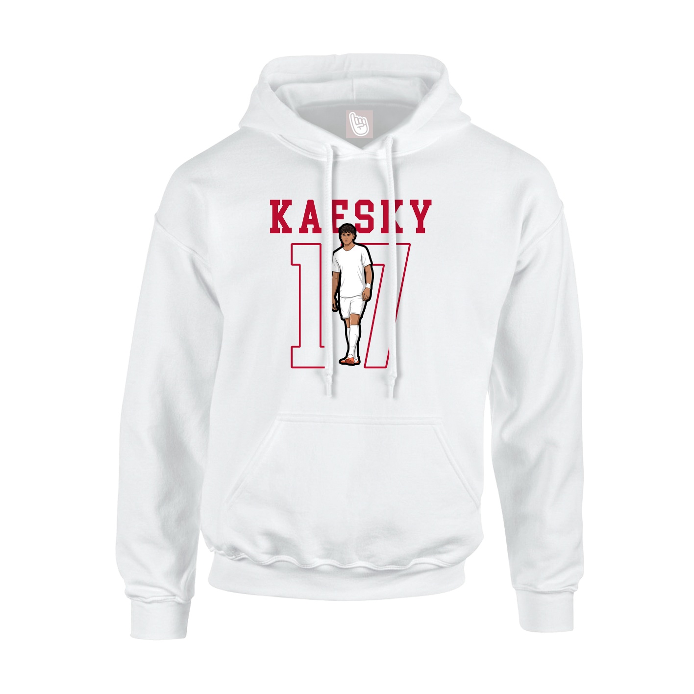 Hoodie — Shirsey in White