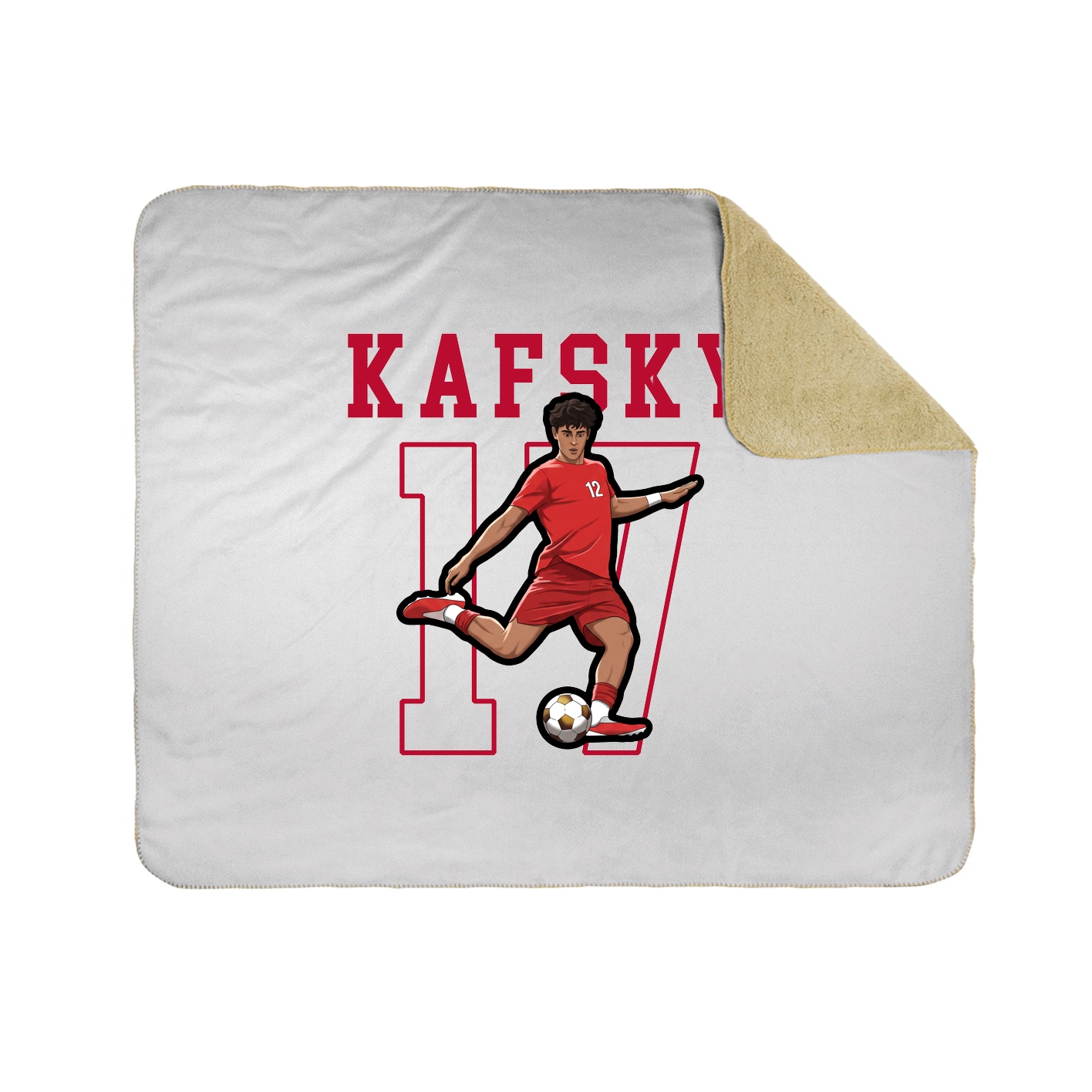 50x60 Sherpa Lined Throw Blanket