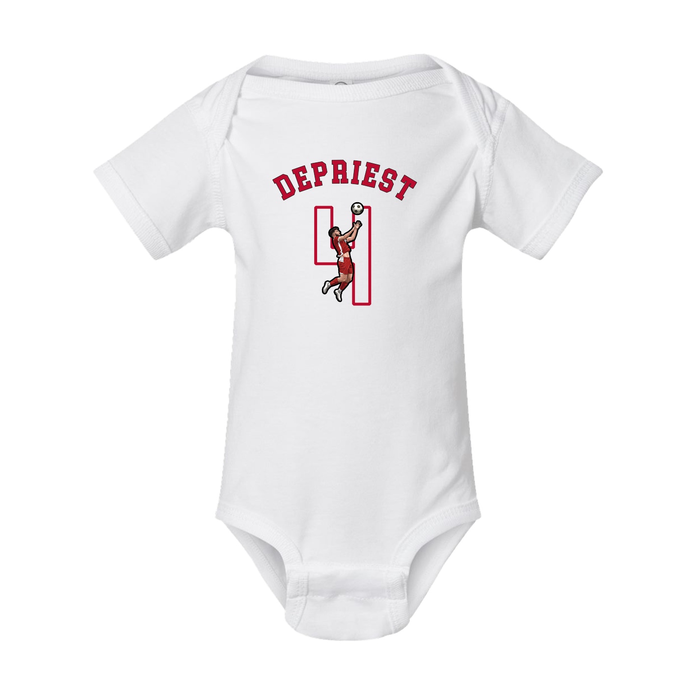Baby Onesie — Shirsey Arch in White