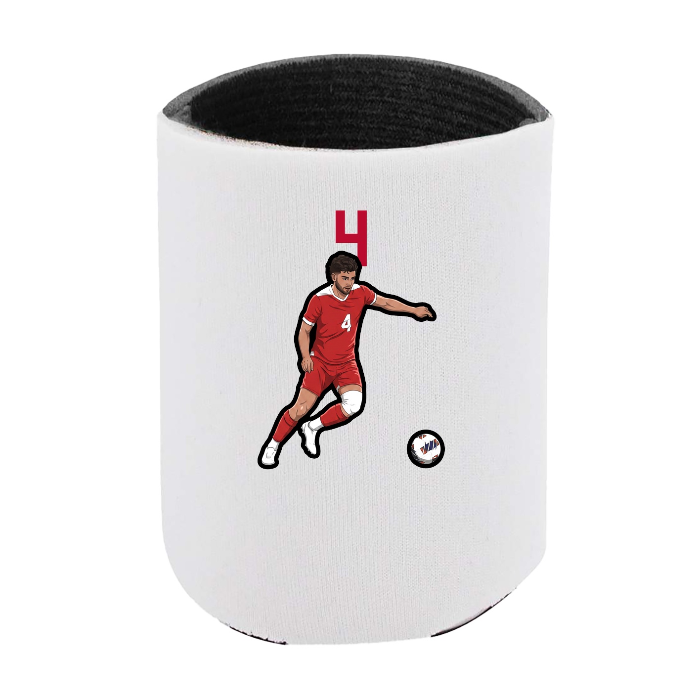 Can Holder — Number Top in White