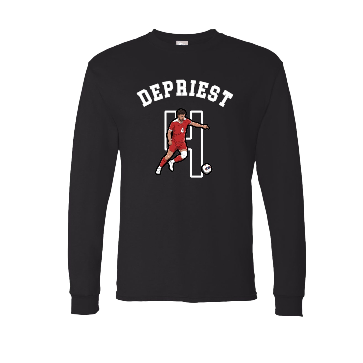 Long Sleeve Tee — Shirsey Arch in Black