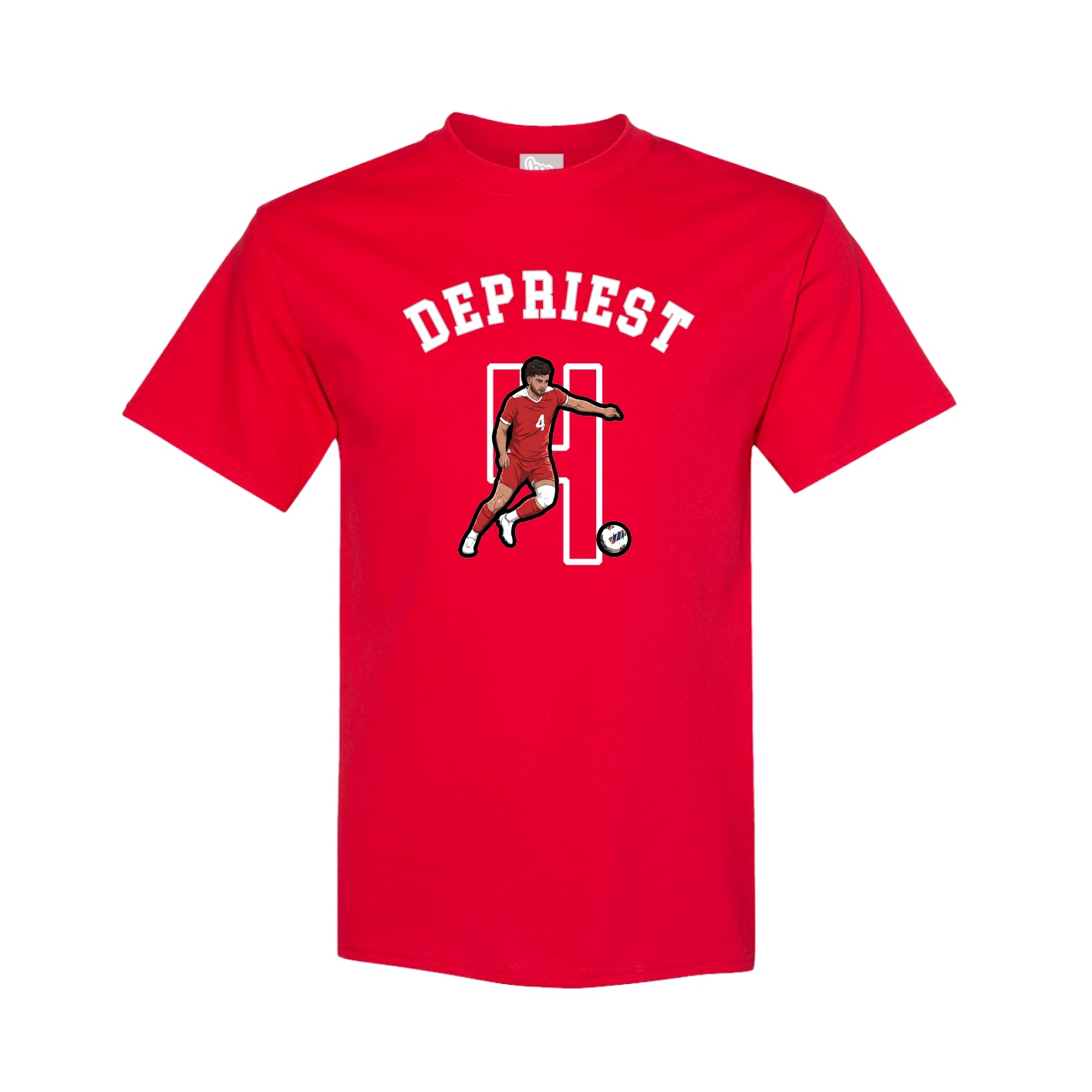 Youth Tee — Shirsey Arch in Red