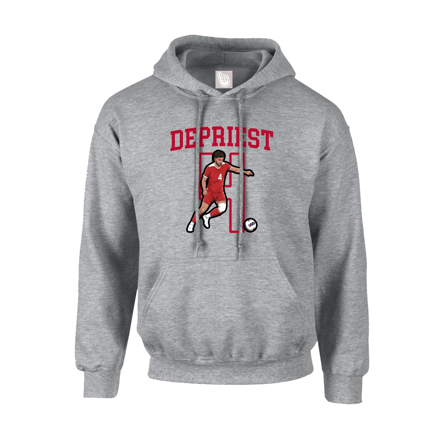 Hoodie — Shirsey in Grey