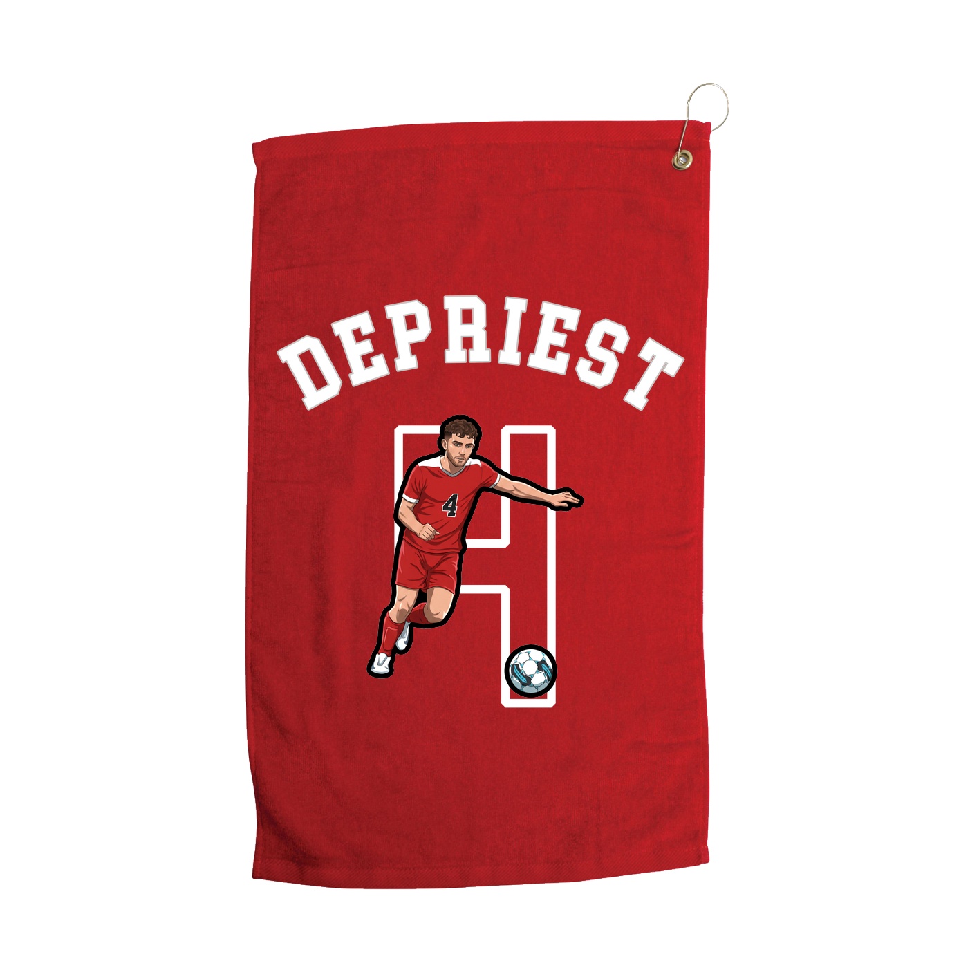 Golf Towel — Shirsey Arch in Red