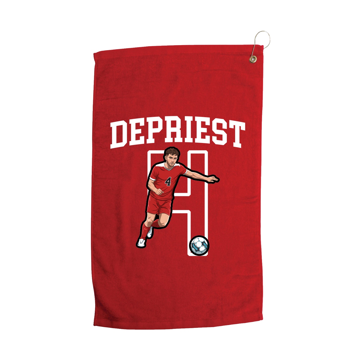 Golf Towel — Shirsey in Red