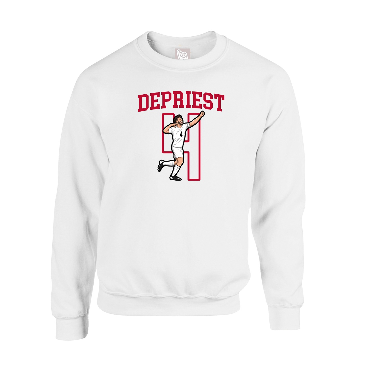 Fleece Crew — Shirsey in White
