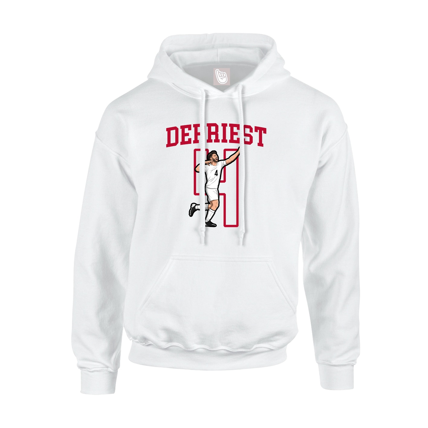 Youth Hoodie — Shirsey in White