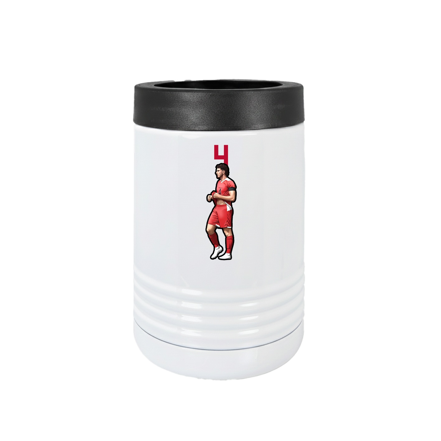 Beverage Holder — Number Top in White