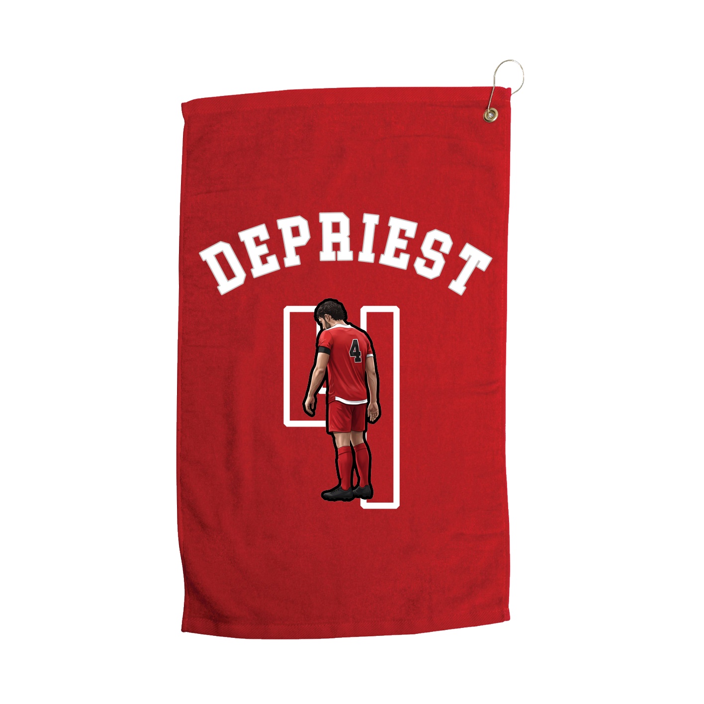 Golf Towel — Shirsey Arch in Red