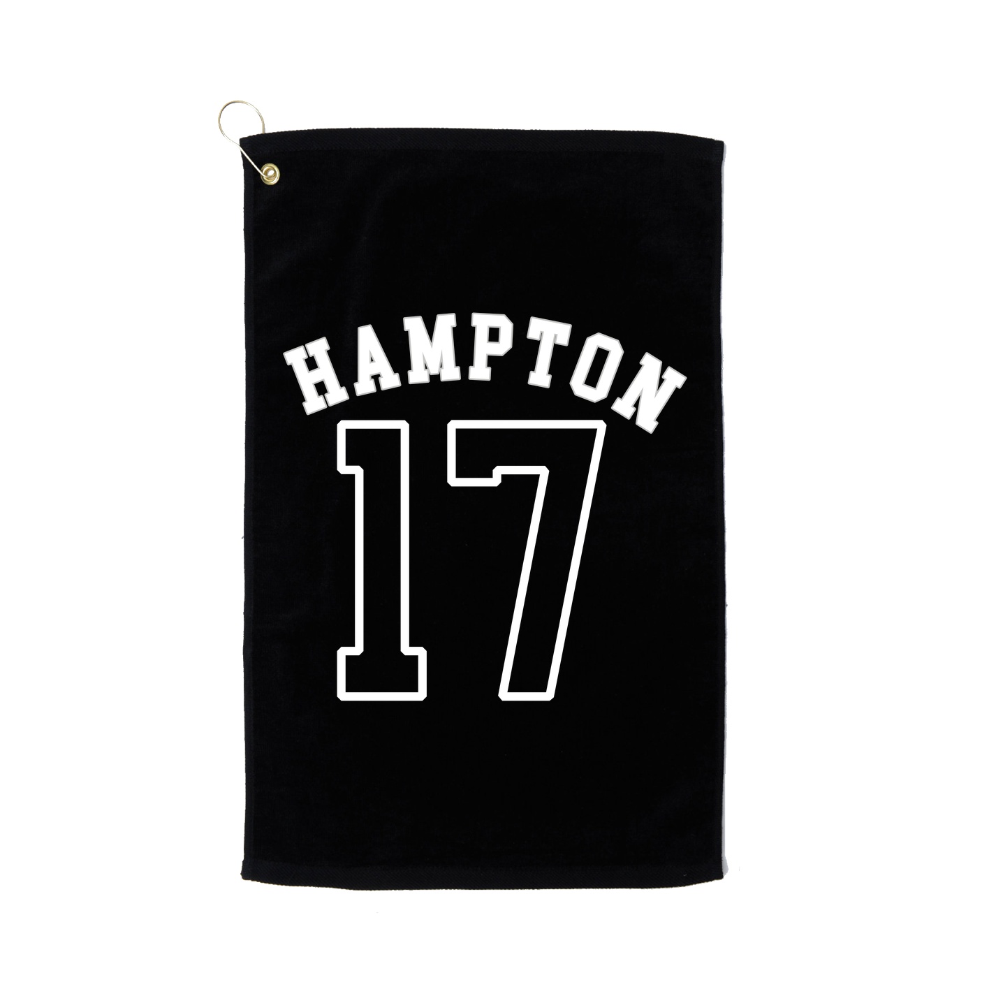 Golf Towel — Shirsey Arch in Black