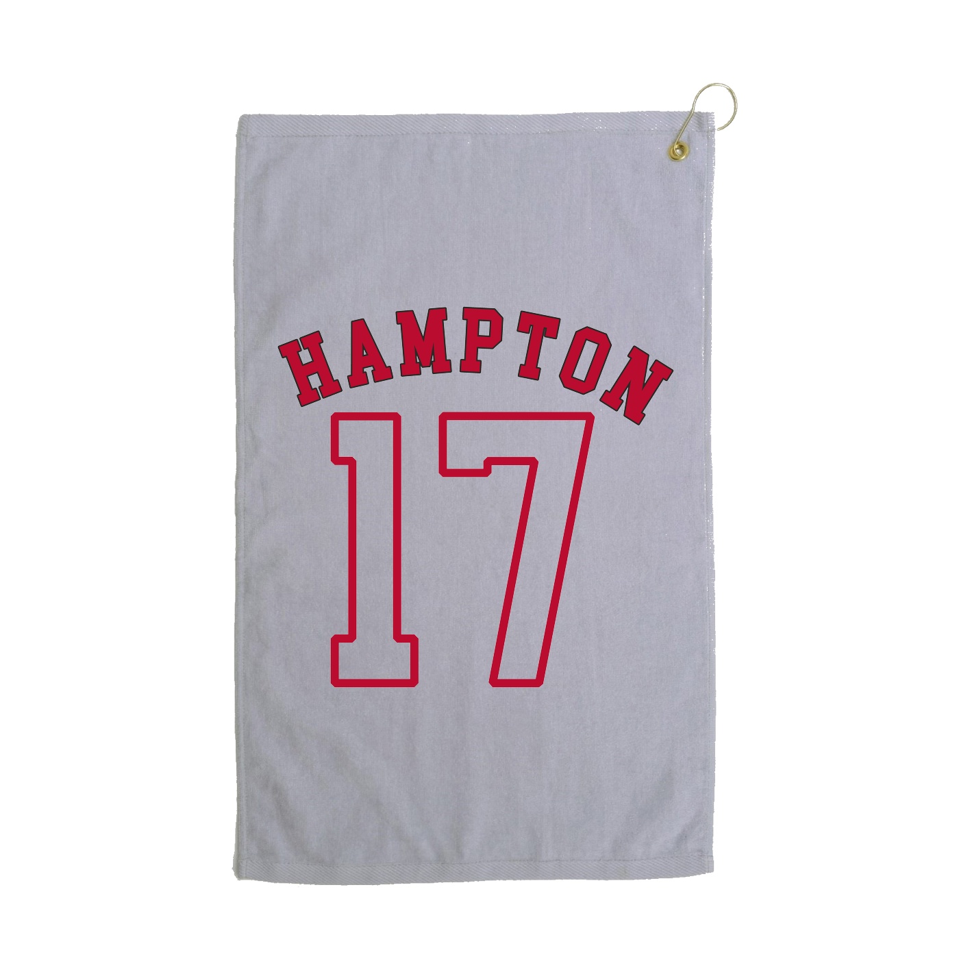 Golf Towel — Shirsey Arch in Grey