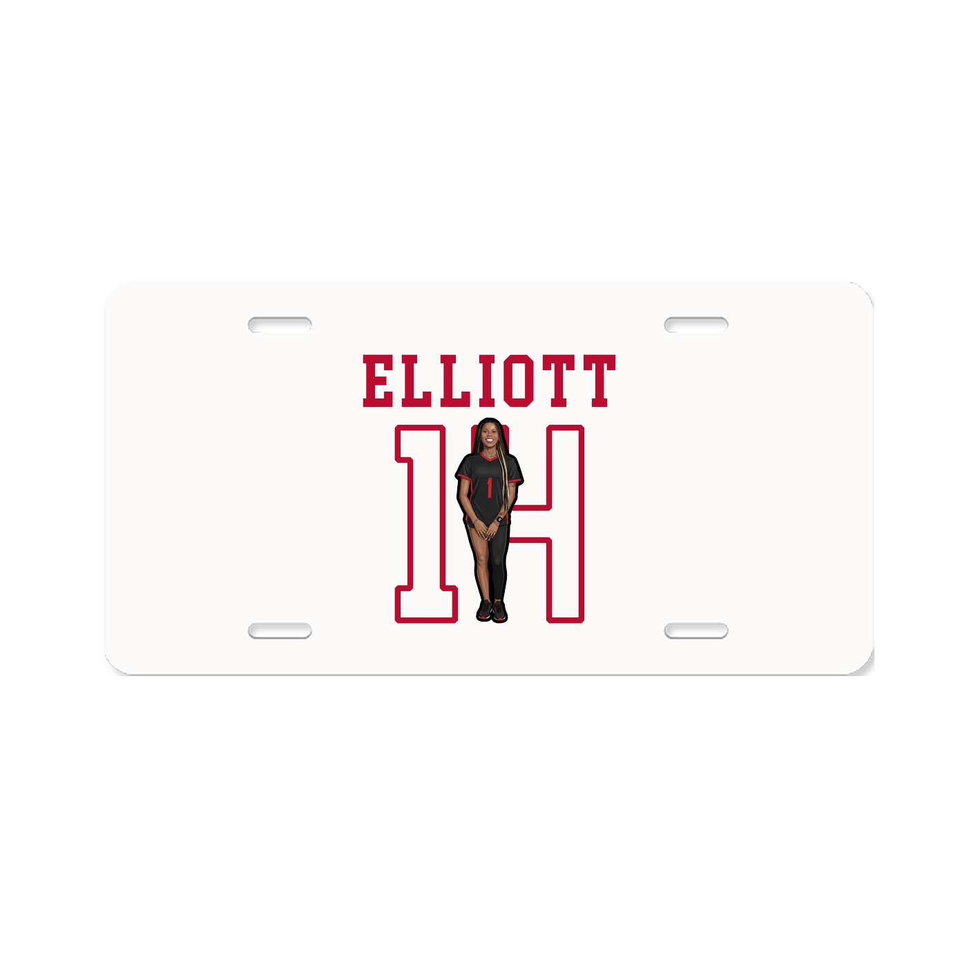 License Plate — Shirsey in Classic