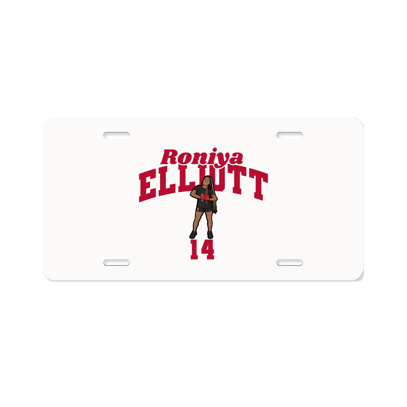 License Plate — Signature Arch in Classic