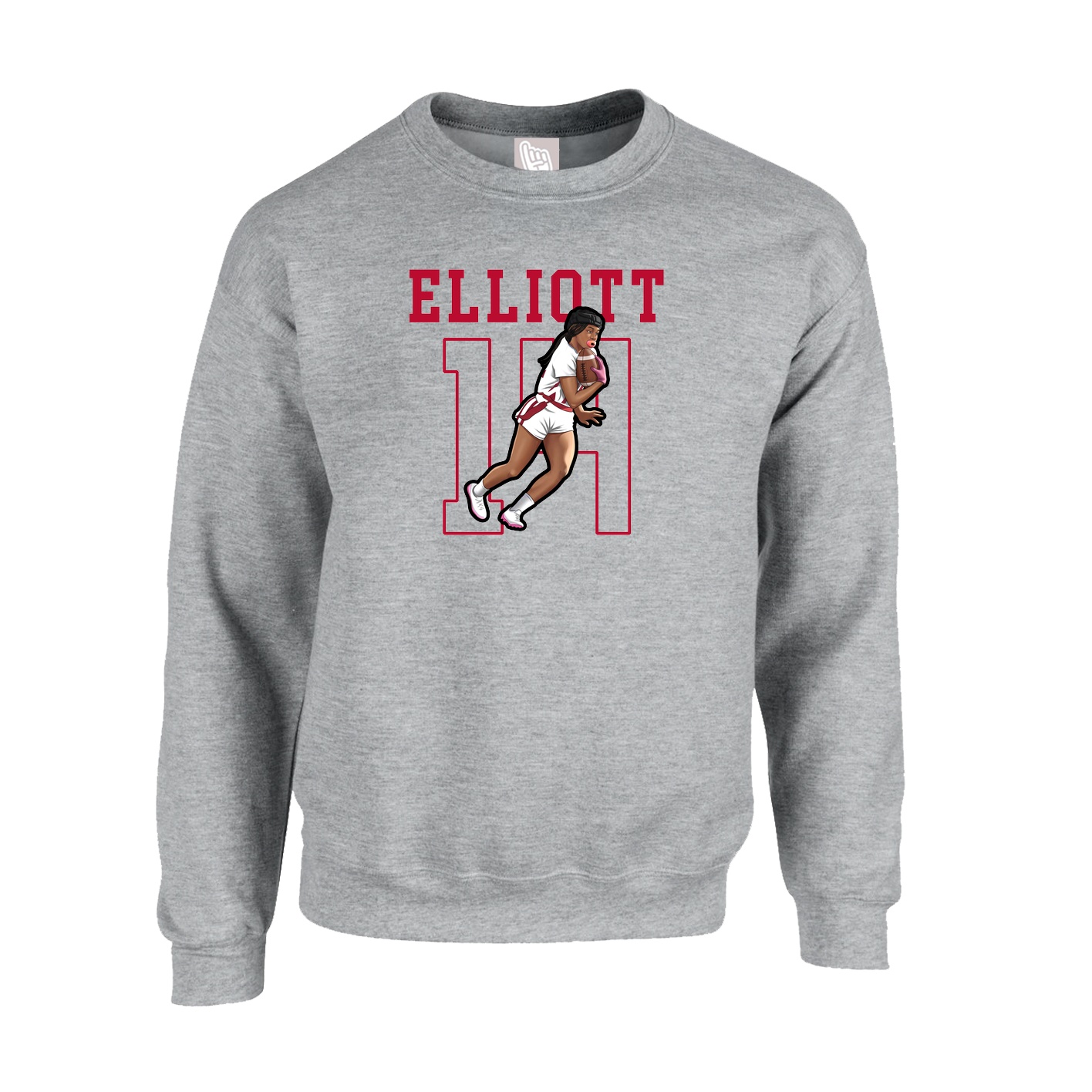 Fleece Crew — Shirsey in Grey