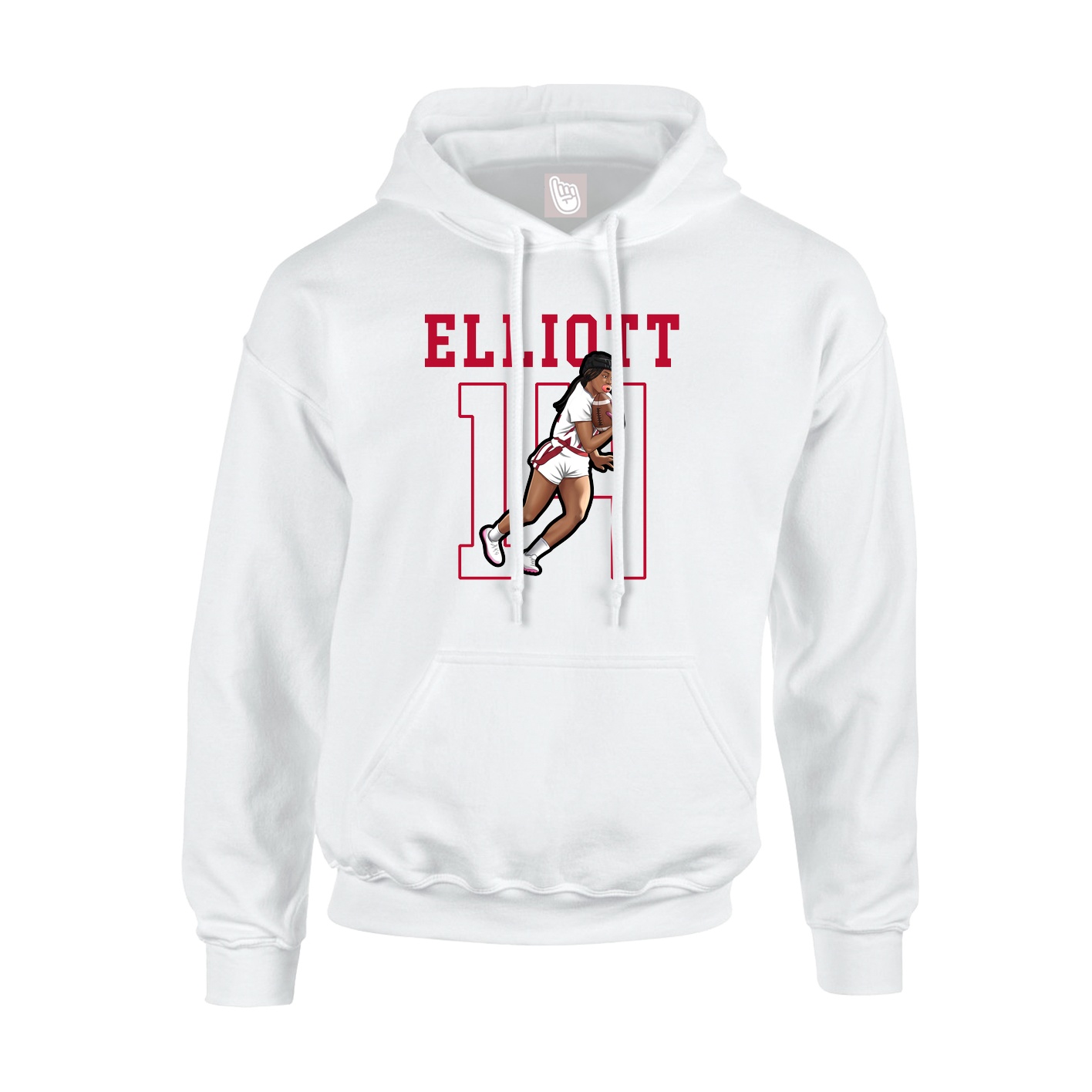 Youth Hoodie — Shirsey in White