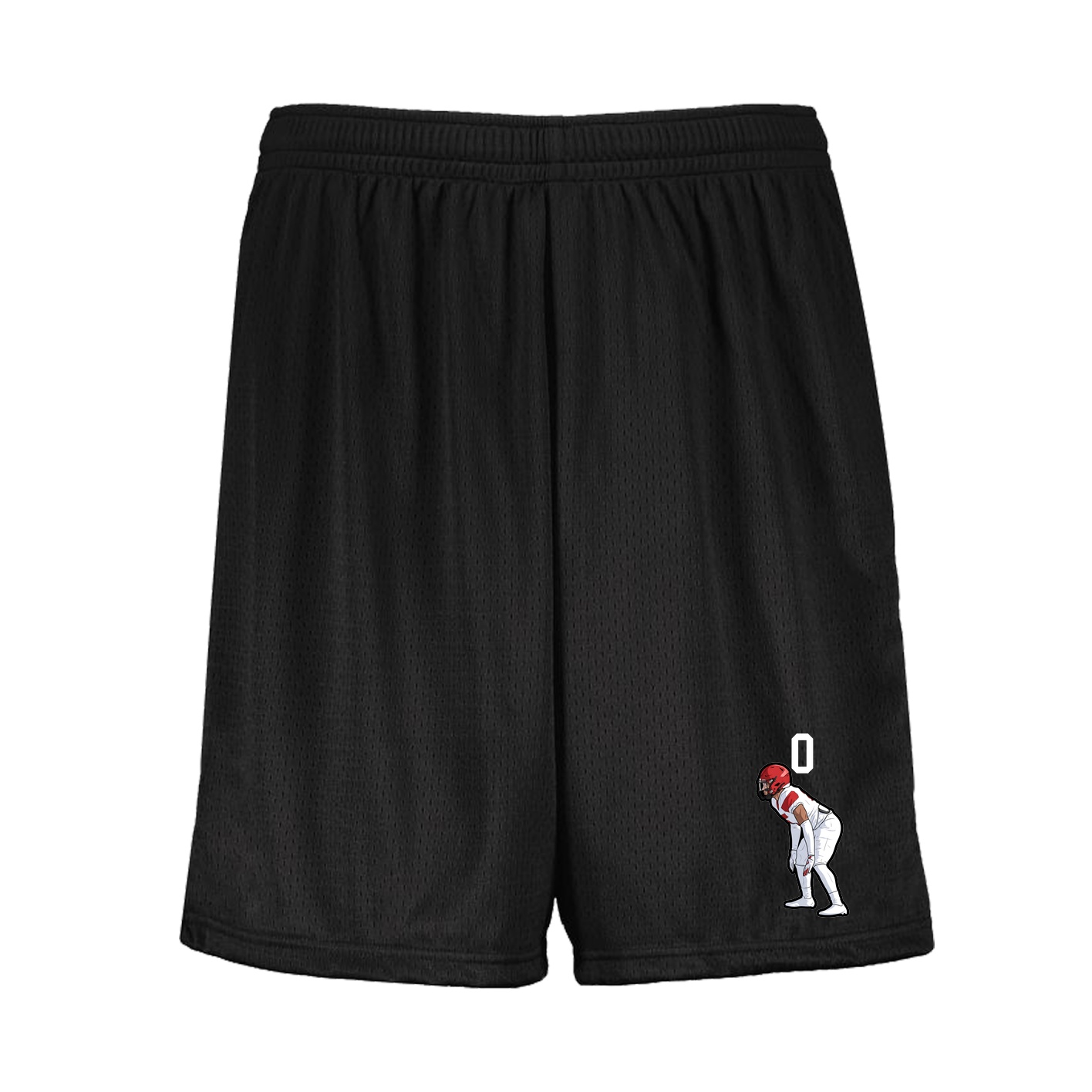 Shorts — Number Top in Black