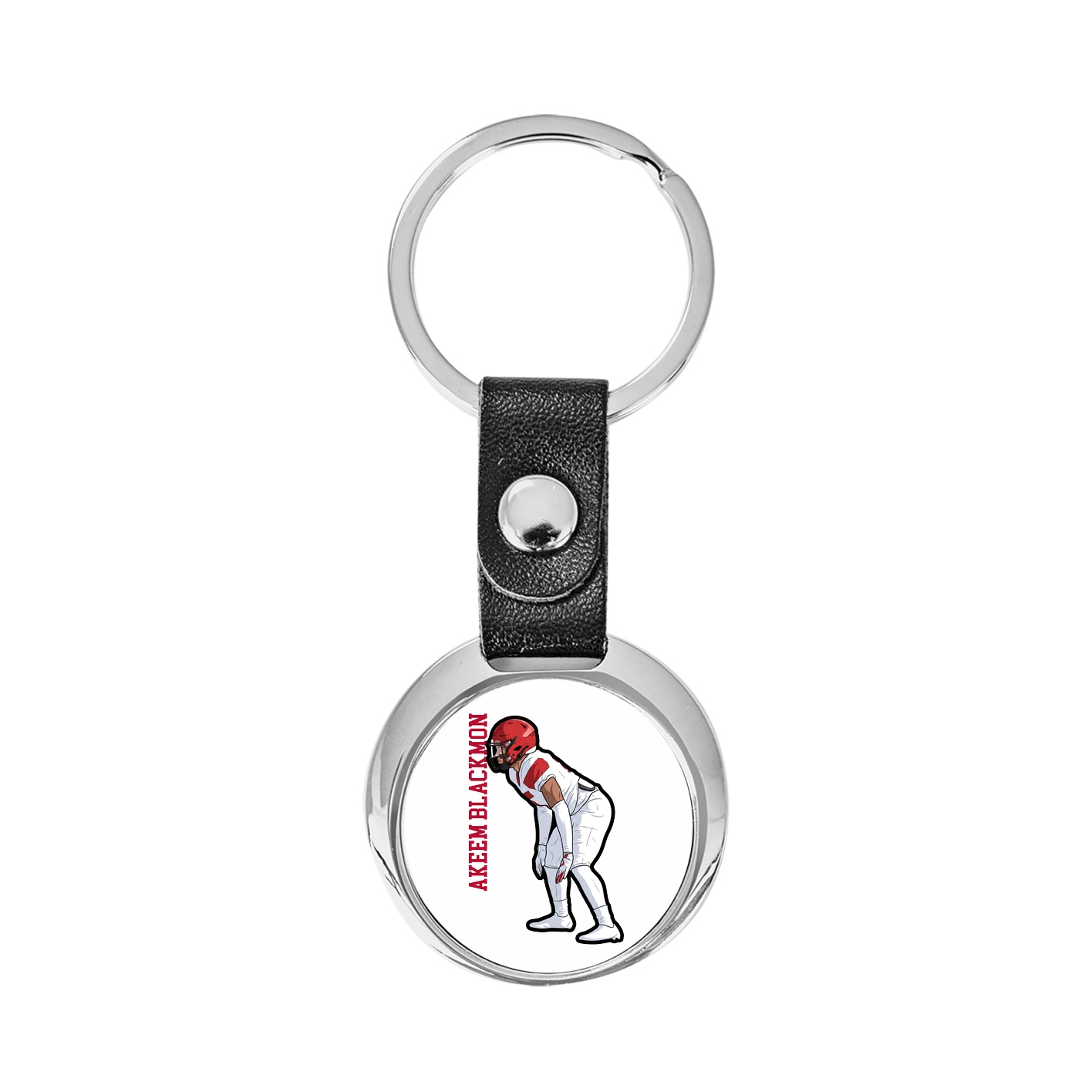 Key Chain — Name Vertical in Classic