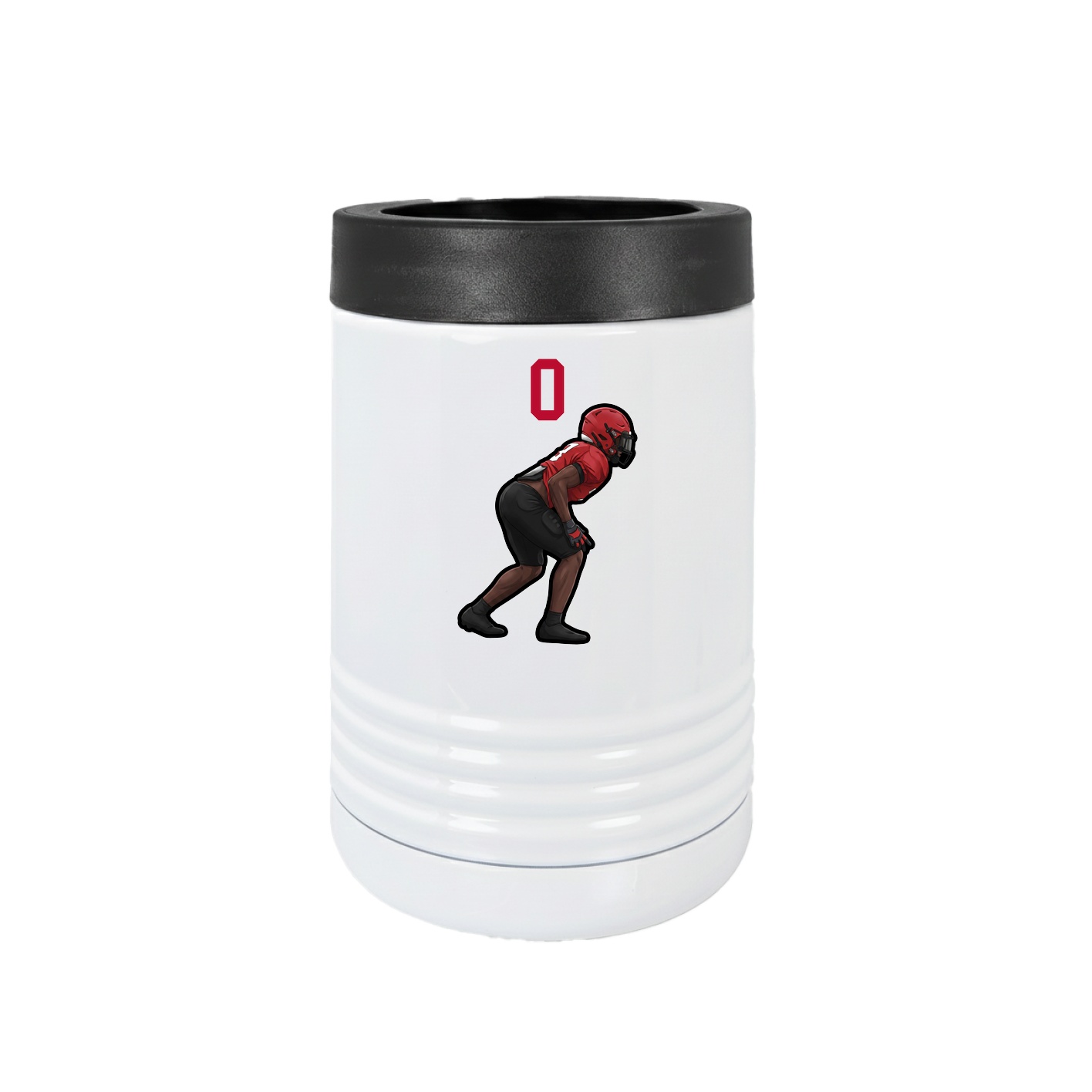 Beverage Holder — Number Top in White