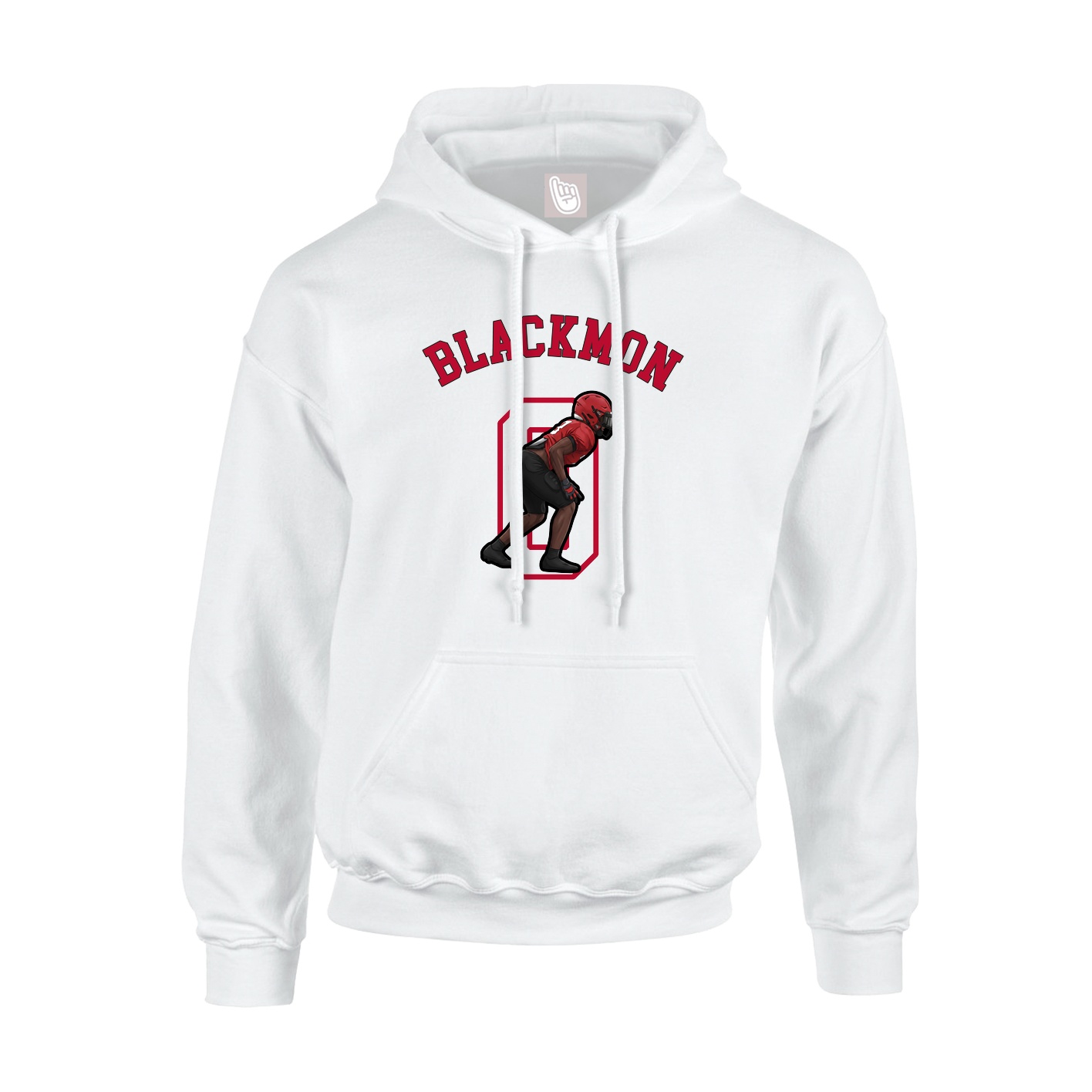 Hoodie — Shirsey Arch in White