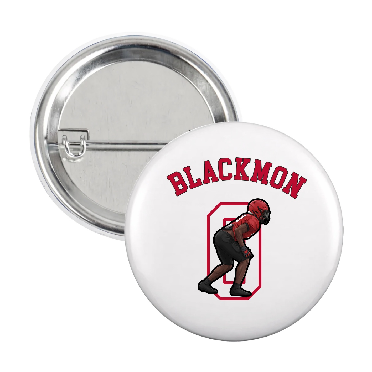 Game Day Button — Shirsey Arch in White