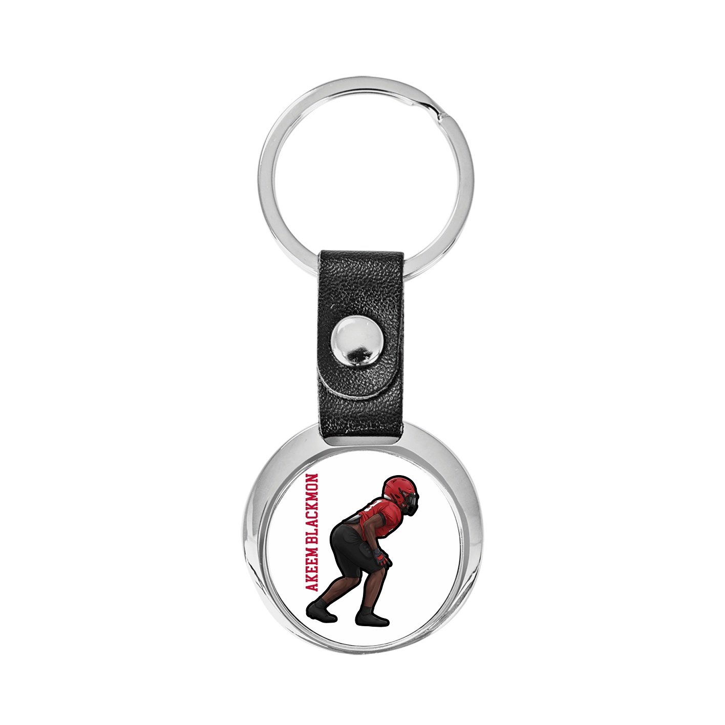 Key Chain — Name Vertical in Classic