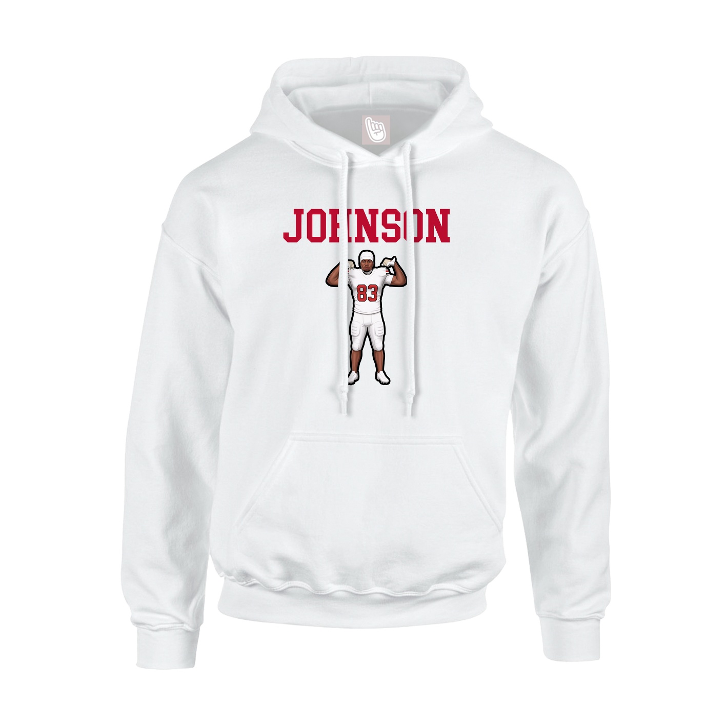 Youth Hoodie — Shirsey in White