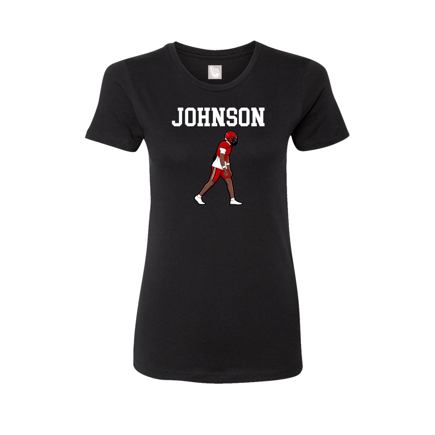 Fitted Women's Tee — Shirsey in Black