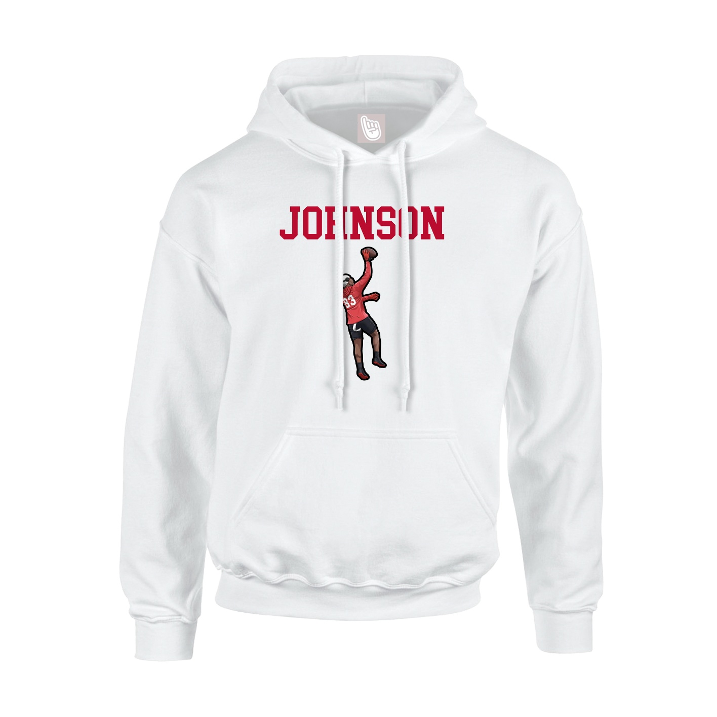Hoodie — Shirsey in White