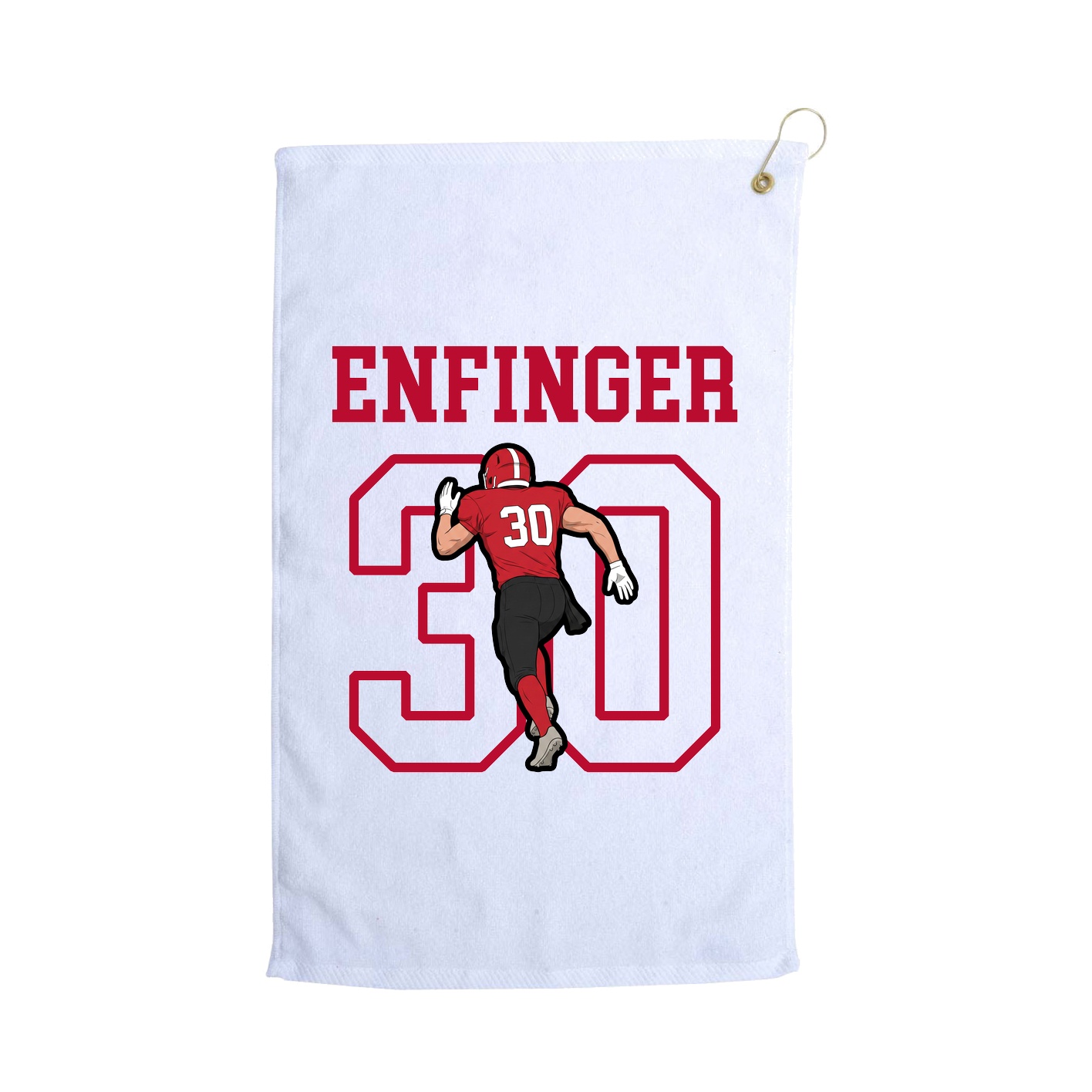 Golf Towel — Shirsey in White