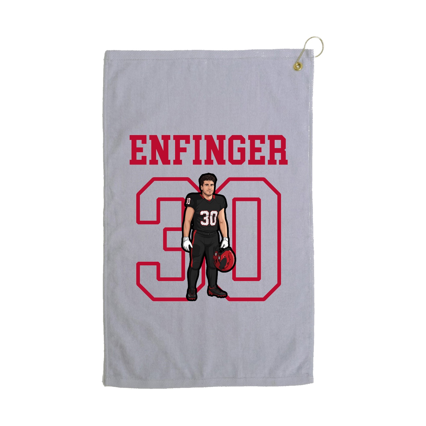 Golf Towel — Shirsey in Grey