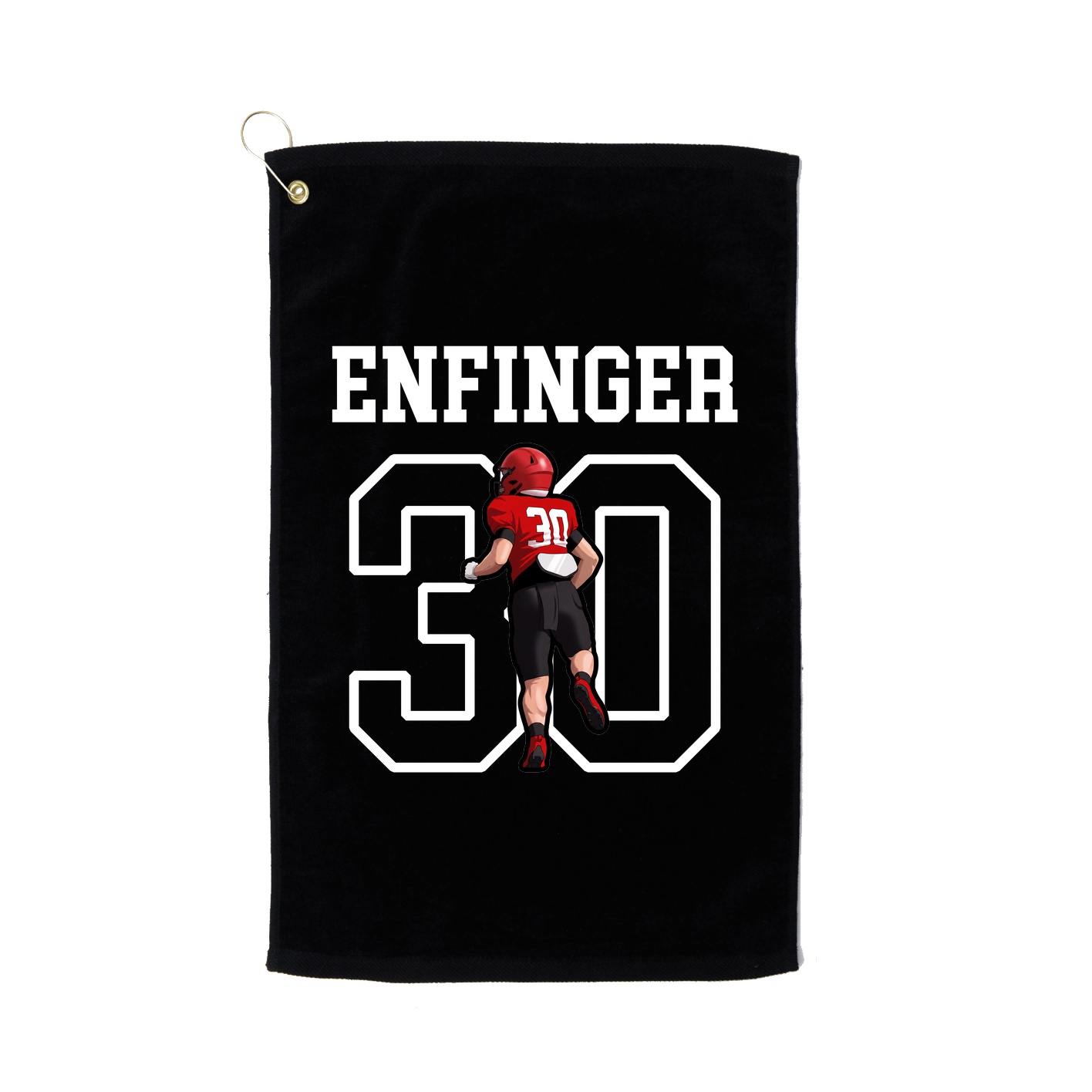 Golf Towel — Shirsey in Black