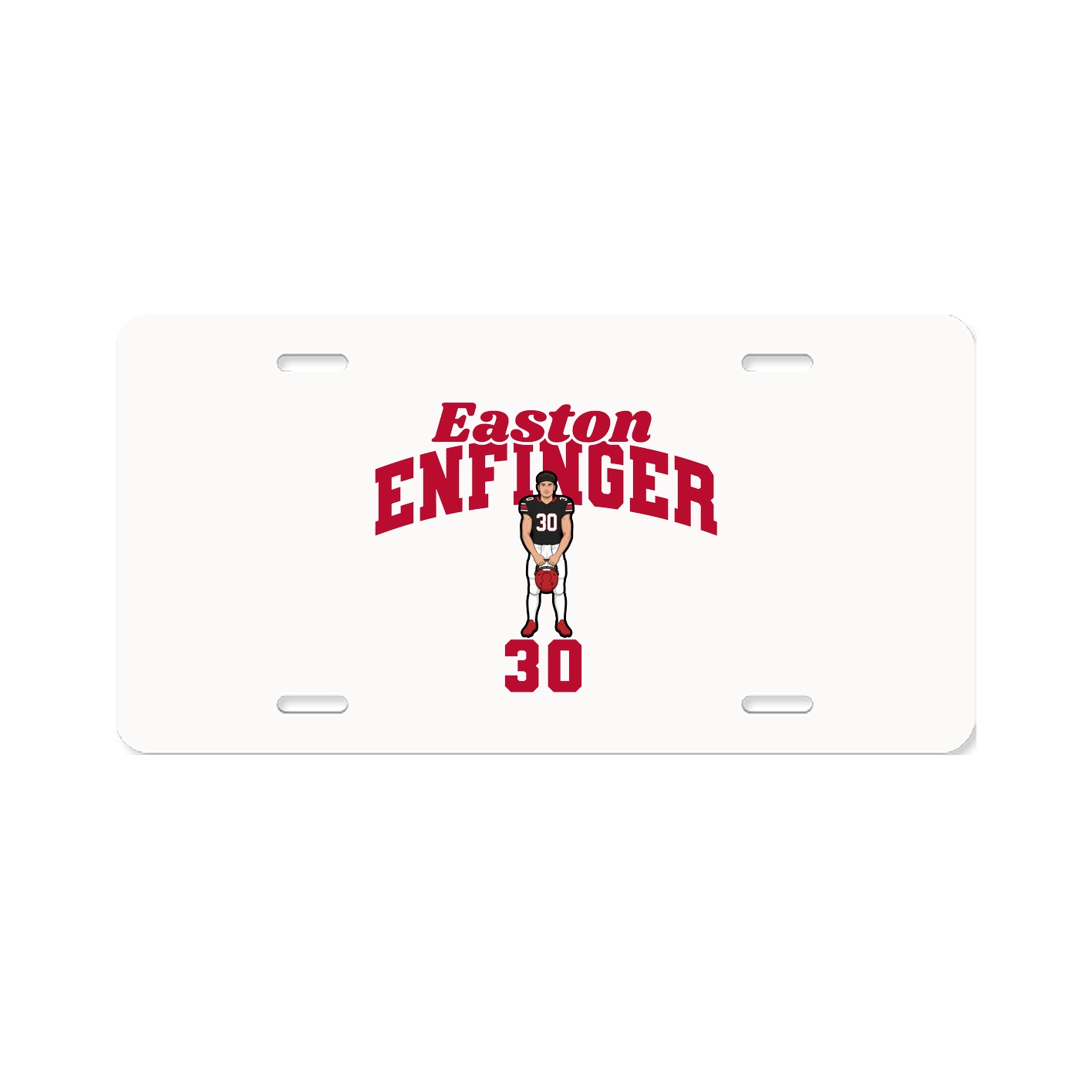 License Plate — Signature Arch in Classic