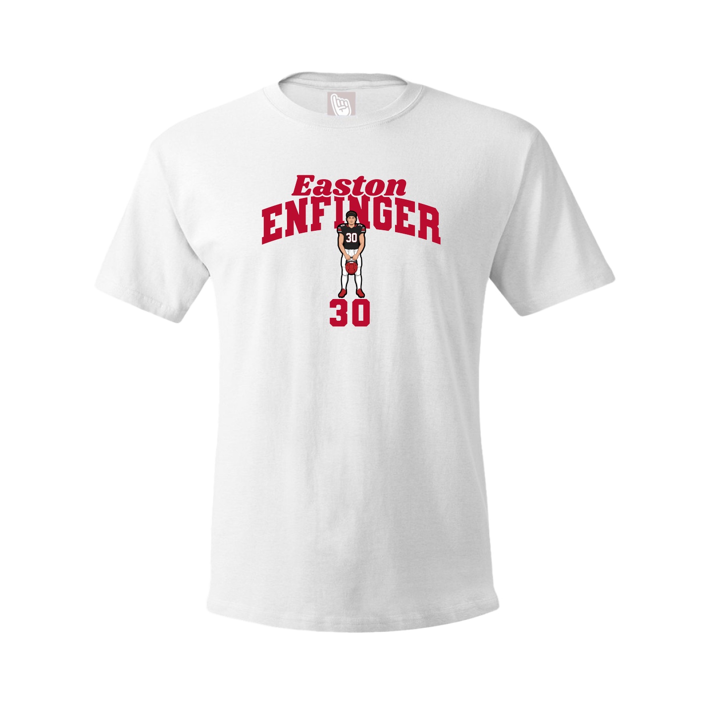 Tee — Signature Arch in White