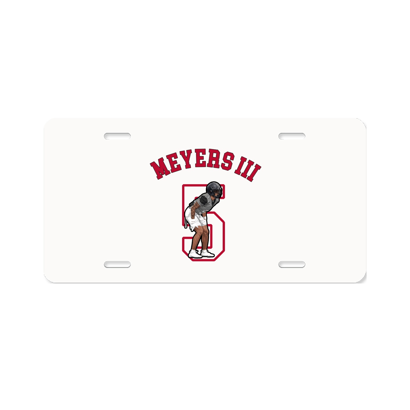 License Plate — Shirsey Arch in Classic