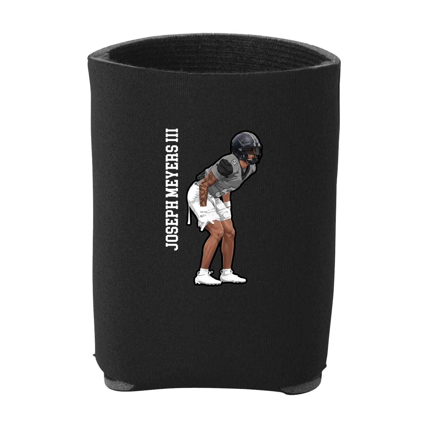 Can Holder — Name Vertical in Black