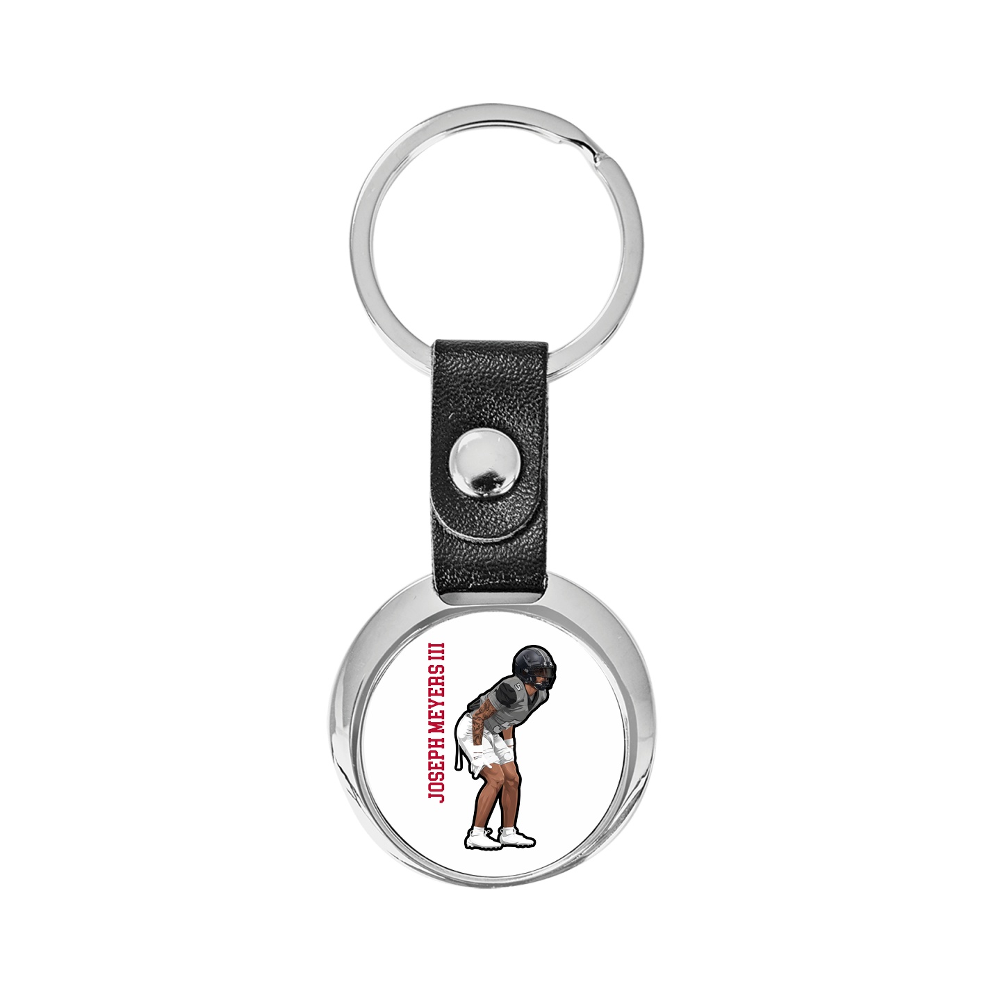 Key Chain — Name Vertical in Classic