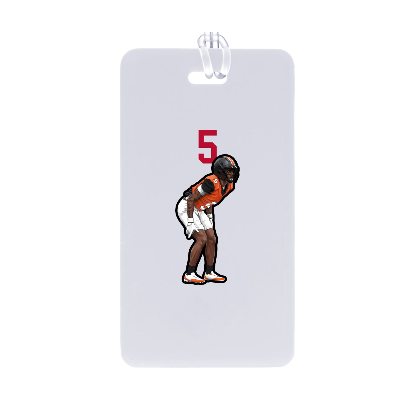 Bag Tag — Number Top in Classic