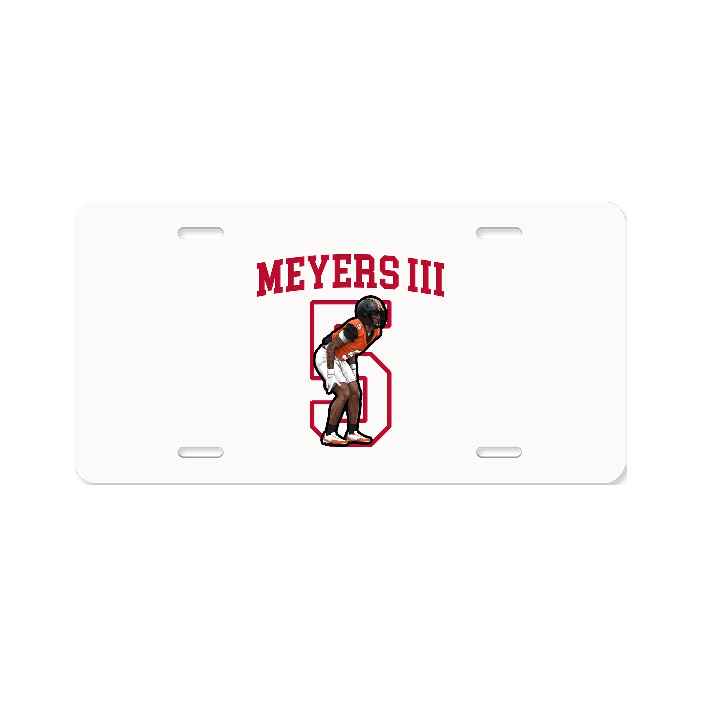 Aluminum License Plate