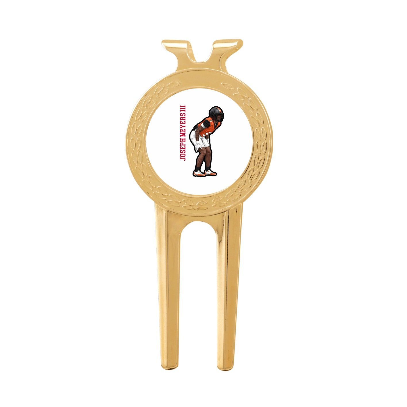 Divot Tool with Ball Marker — Name Vertical in Classic