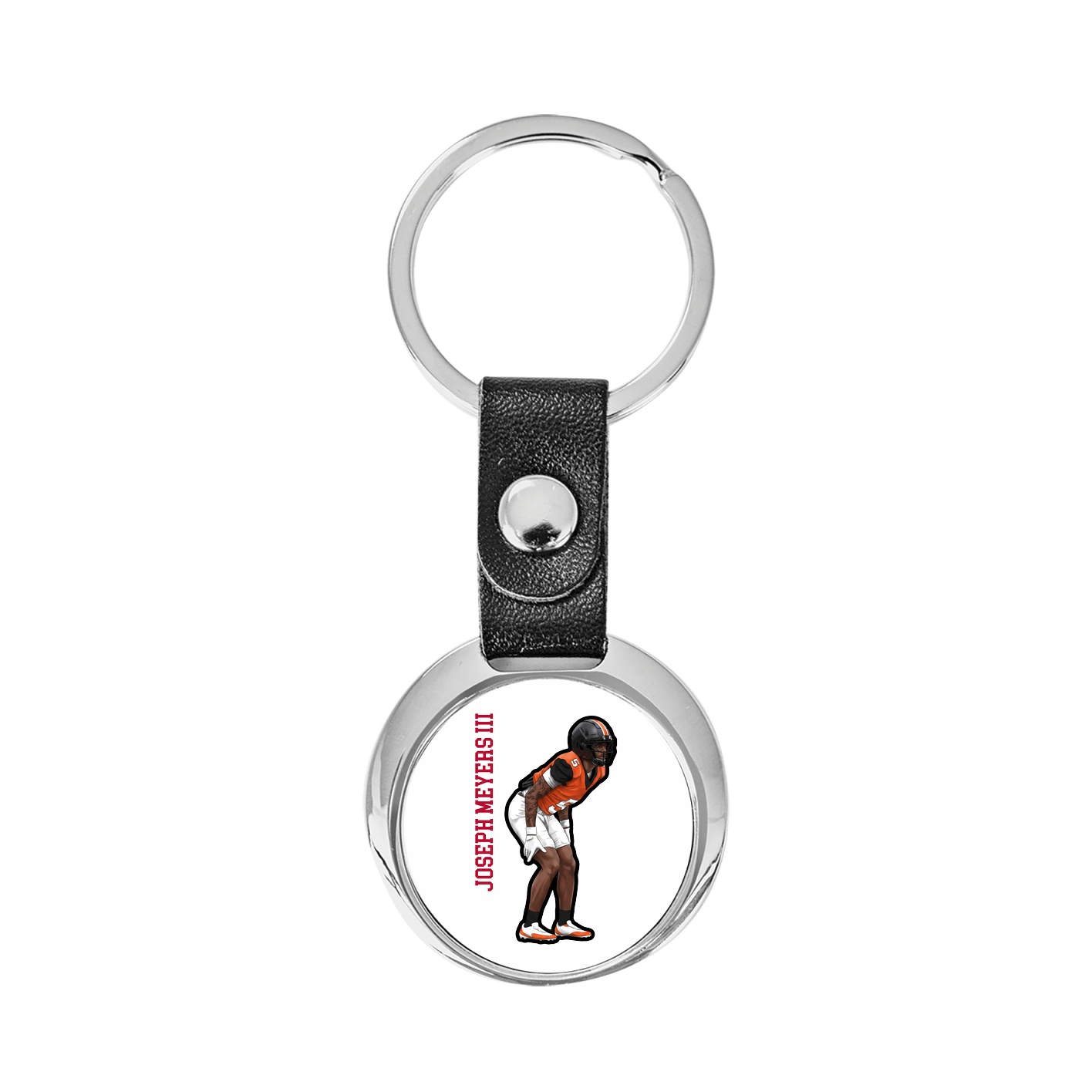 Key Chain — Name Vertical in Classic