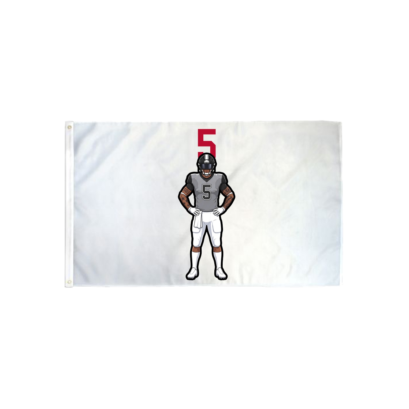 3x5 Flag — Number Top in Classic