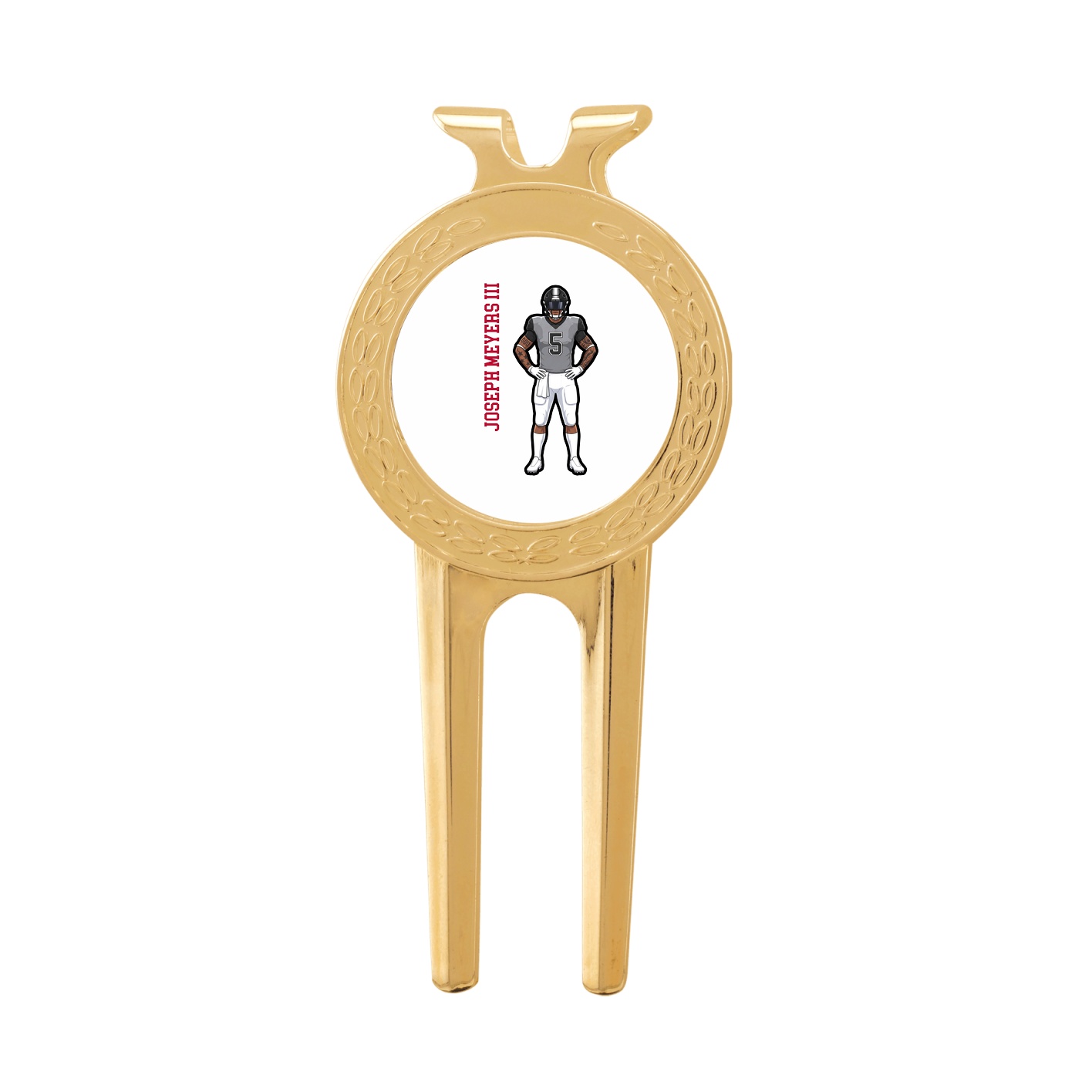 Divot Tool with Ball Marker — Name Vertical in Classic