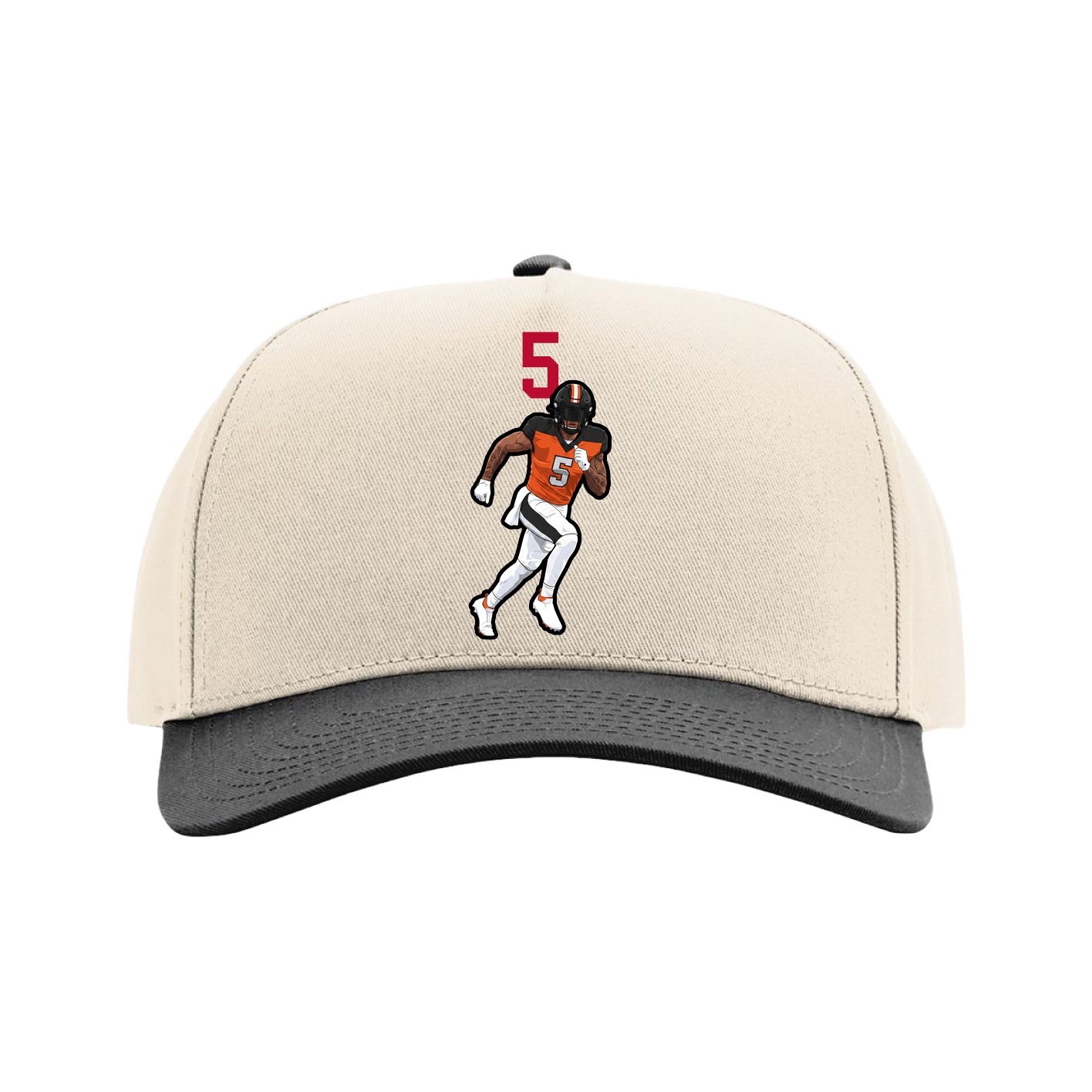 Full Fabric Five-Panel Champ Cap