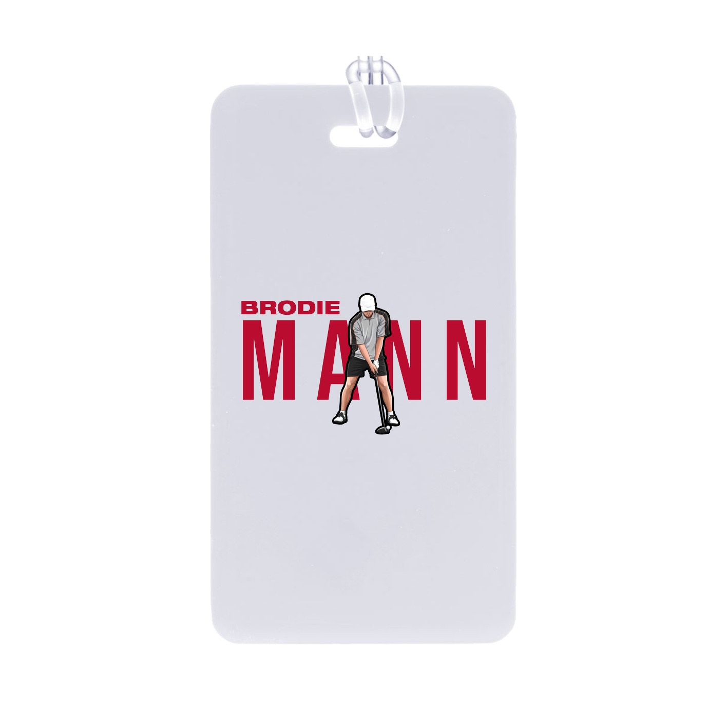 Bag Tag — Player Name in Classic